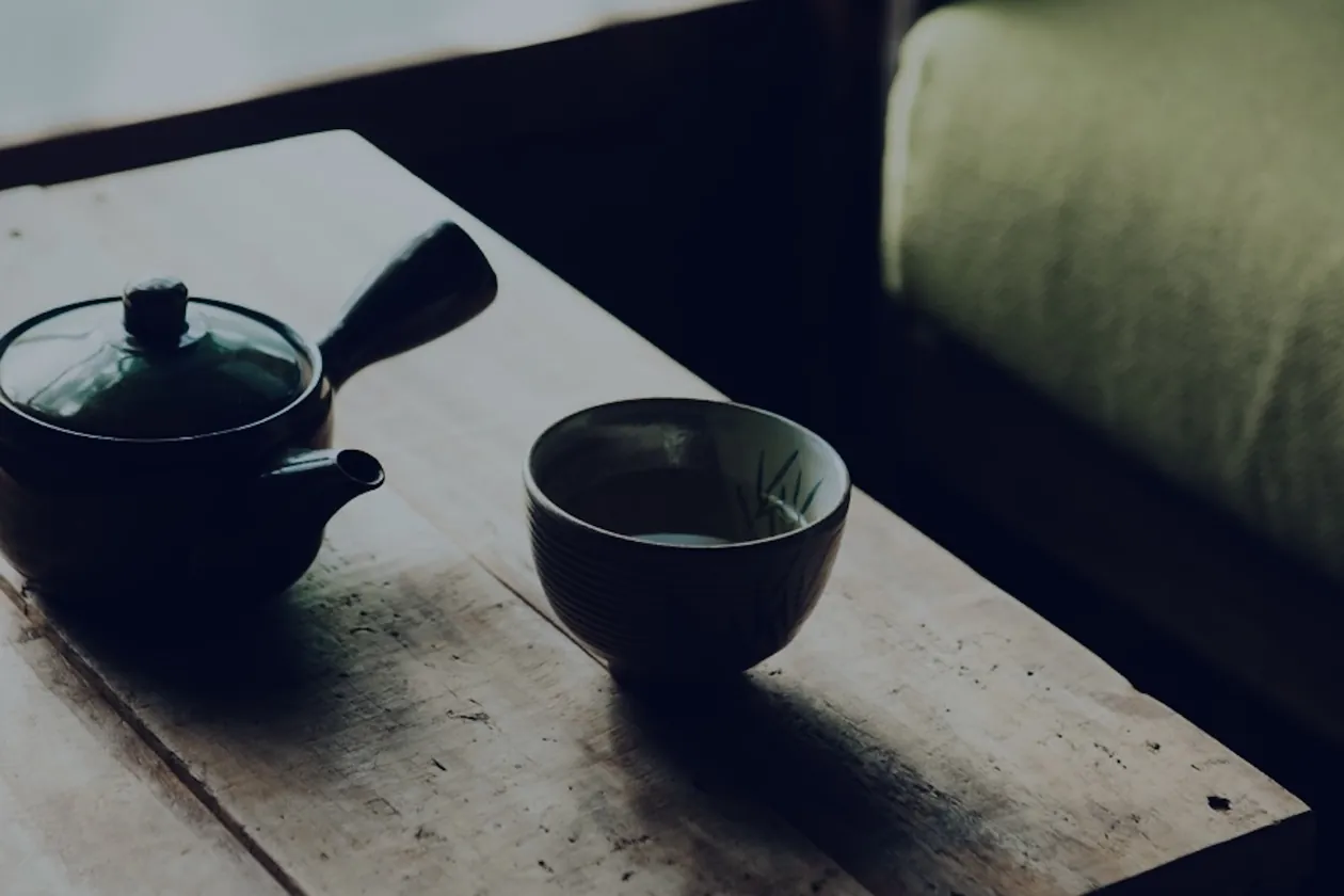 急須と茶碗
