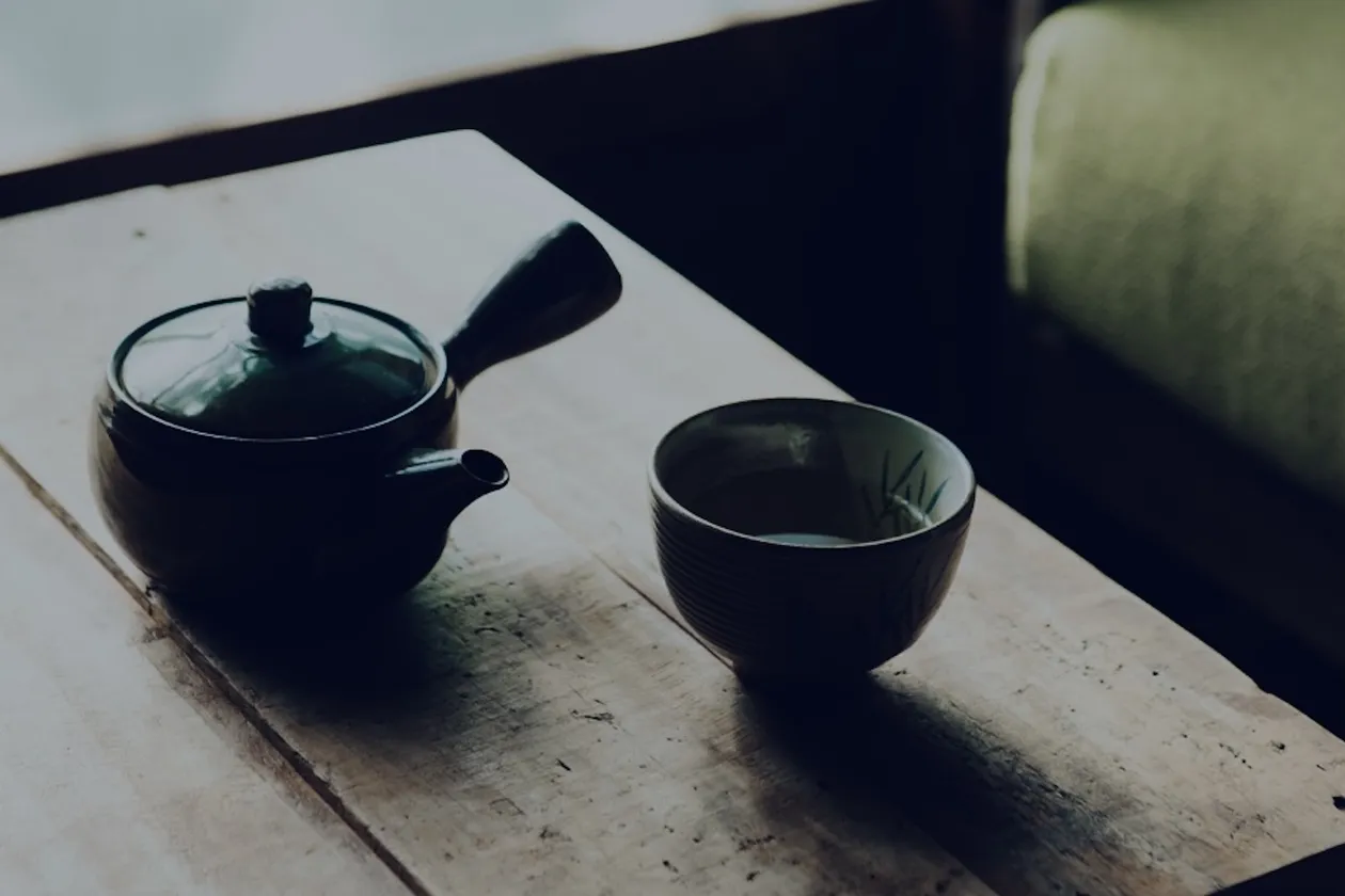 急須と茶碗
